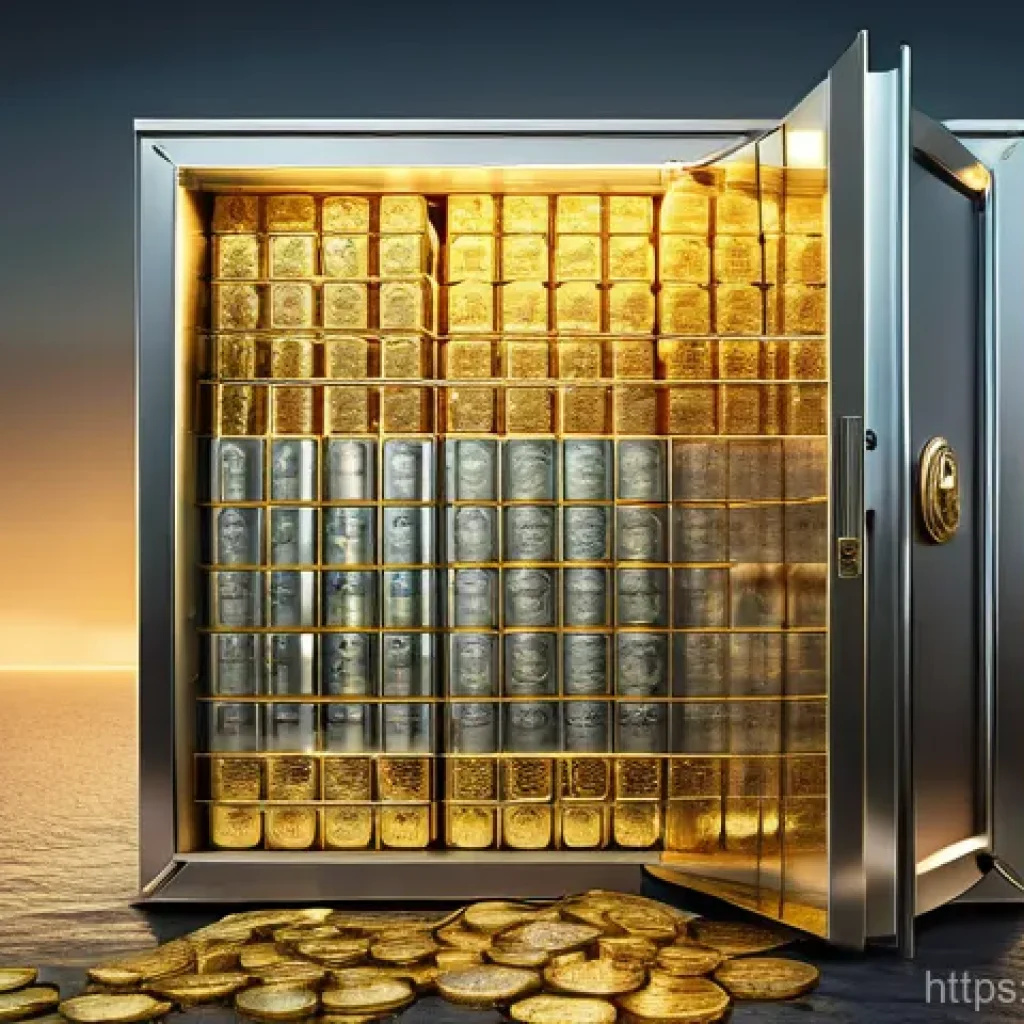 정기예금과 적금의 차이 - **Image Prompt: "The Secure Growth Vault"**
A highly detailed, visually appealing illustration d...
