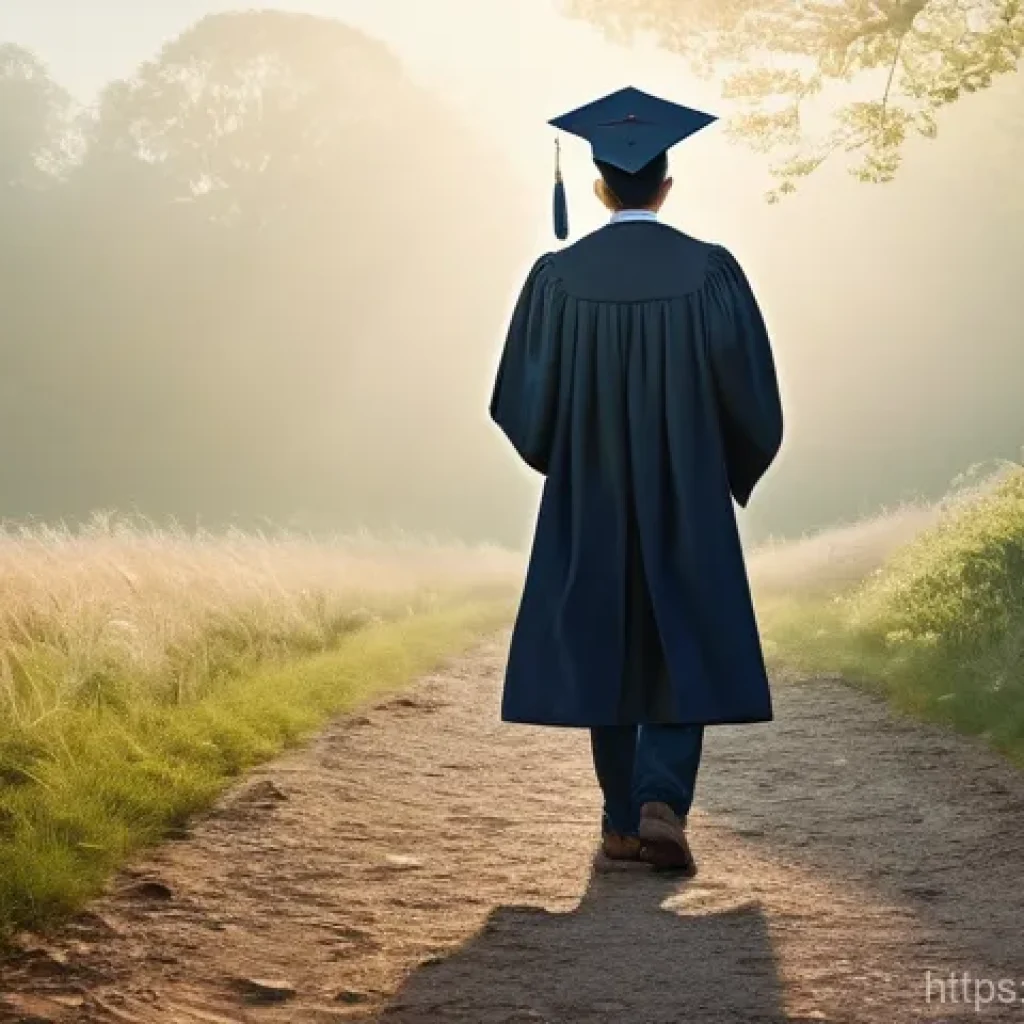 금융상품 포트폴리오 구성 - **A Clear Financial Compass:**
    "A young adult, perhaps in their late teens or early twenties, st...