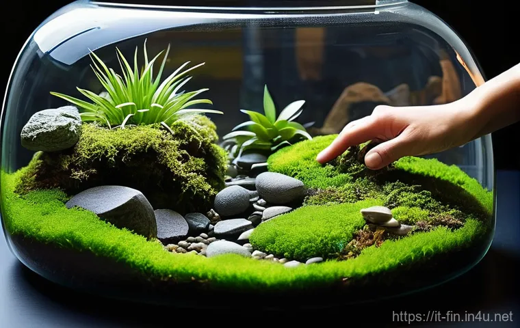 금융상품 포트폴리오 구성 - **The Diverse Investment Garden:**
    "A vibrant, lush garden filled with a variety of healthy, thr...